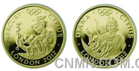 交行推出的倫敦奧運會紀念金銀幣