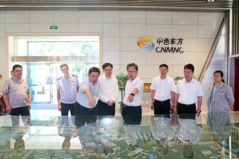 國家稅務總局黨委第六巡視組到中色東方調研