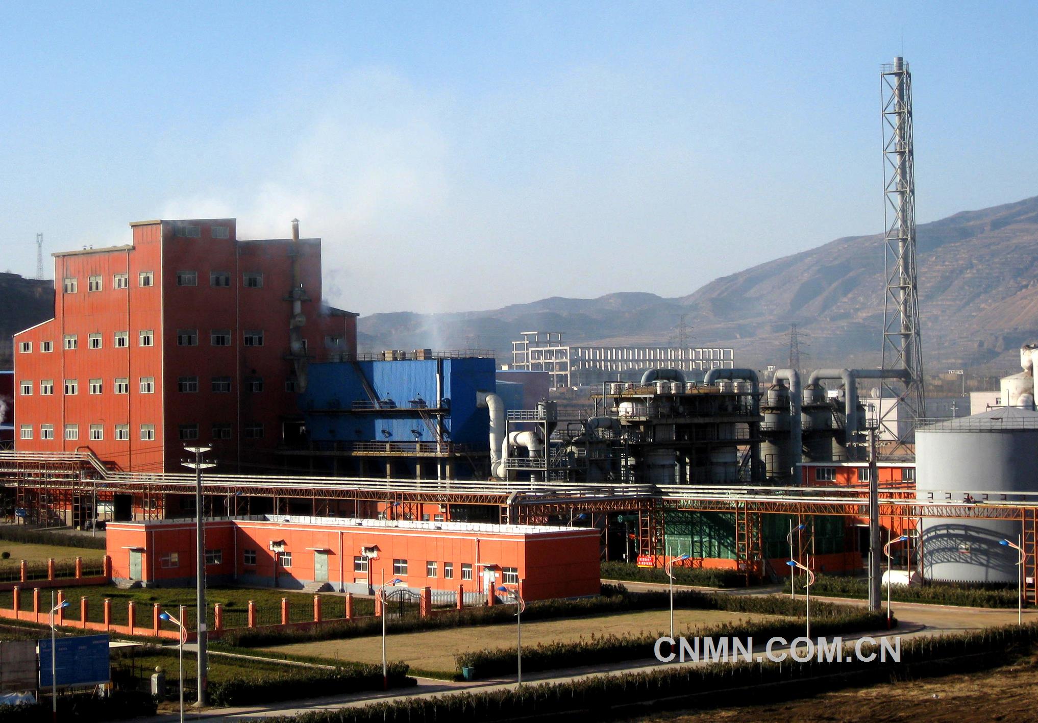 圖1:華寶年處理10萬噸富氧閃速煉鉛項目