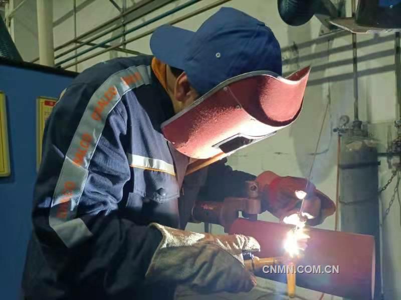 中鋁山西企業焊工技術比武